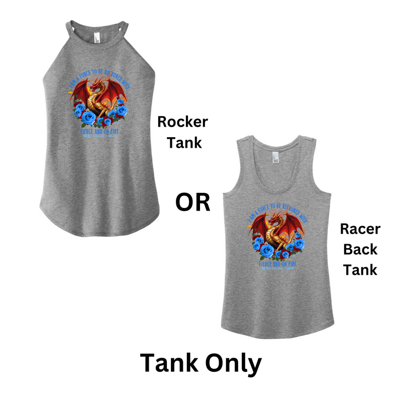 Fierce & on Fire 100 Mile Challenge - TANK ONLY - NOW SHIPPING