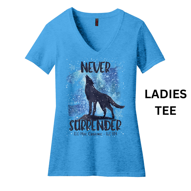 Never Surrender 100 Mile Challenge - MEDAL & TEE - Now Shipping
