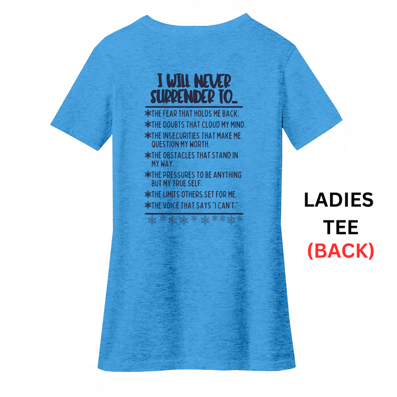 Never Surrender 100 Mile Challenge - MEDAL & TEE - Now Shipping