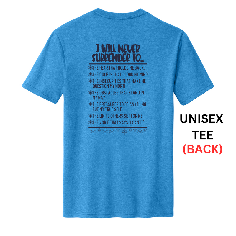 Never Surrender 100 Mile Challenge - MEDAL & TEE - Now Shipping