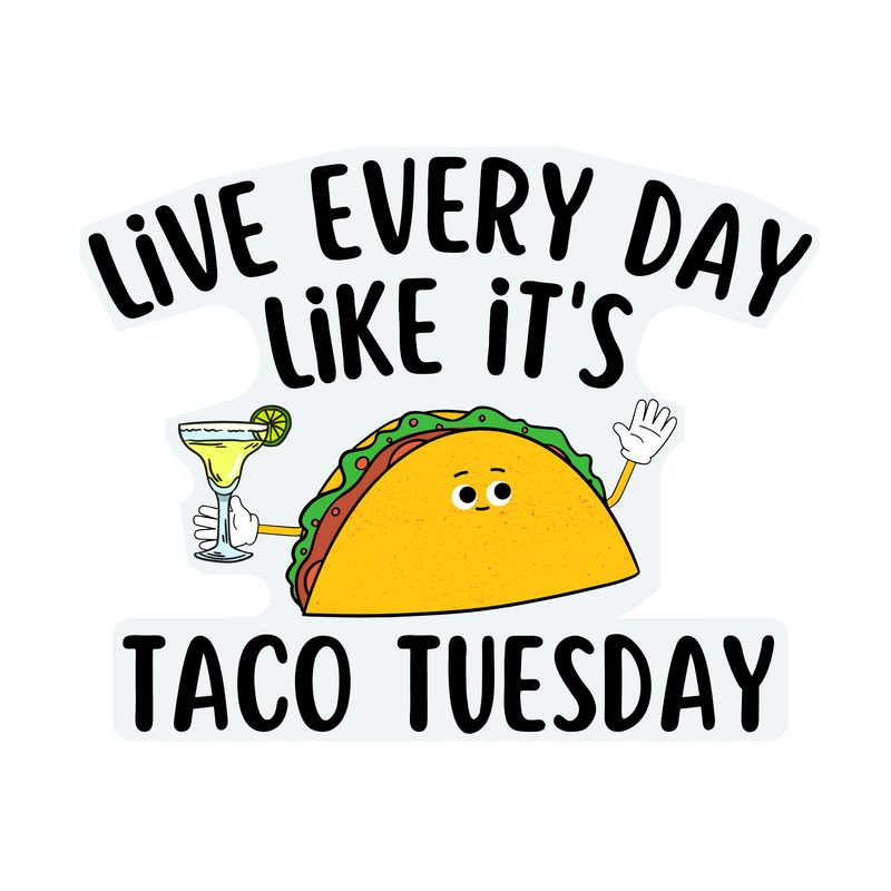 Taco Tuesday - Vinyl Sticker - SOS Fund