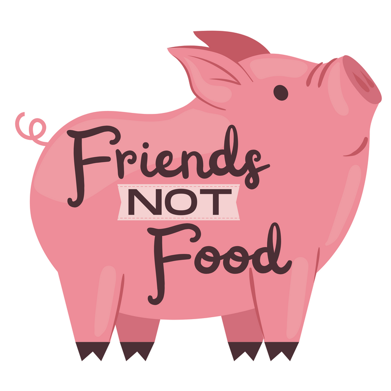 Friends not Food - Vinyl Sticker - SOS Fund