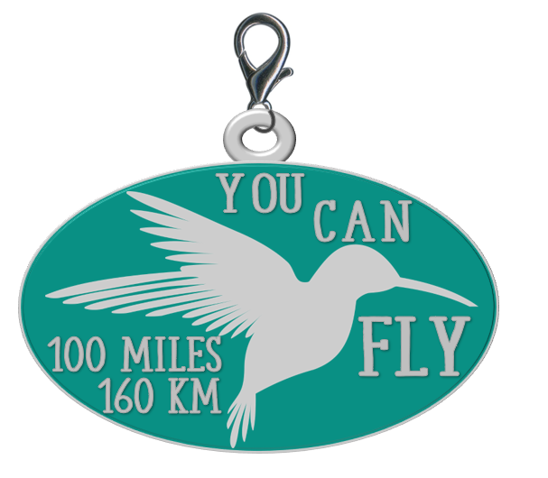You Can Fly 100 Miles/160km - CharMedal - NOW SHIPPING
