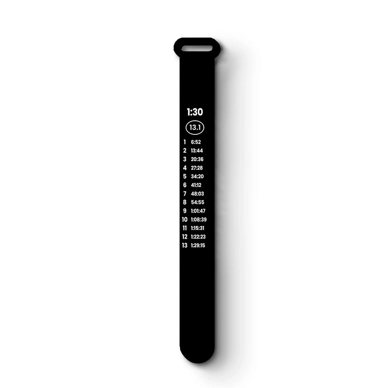 13.1 Half Marathon Silicone Race Pace Band