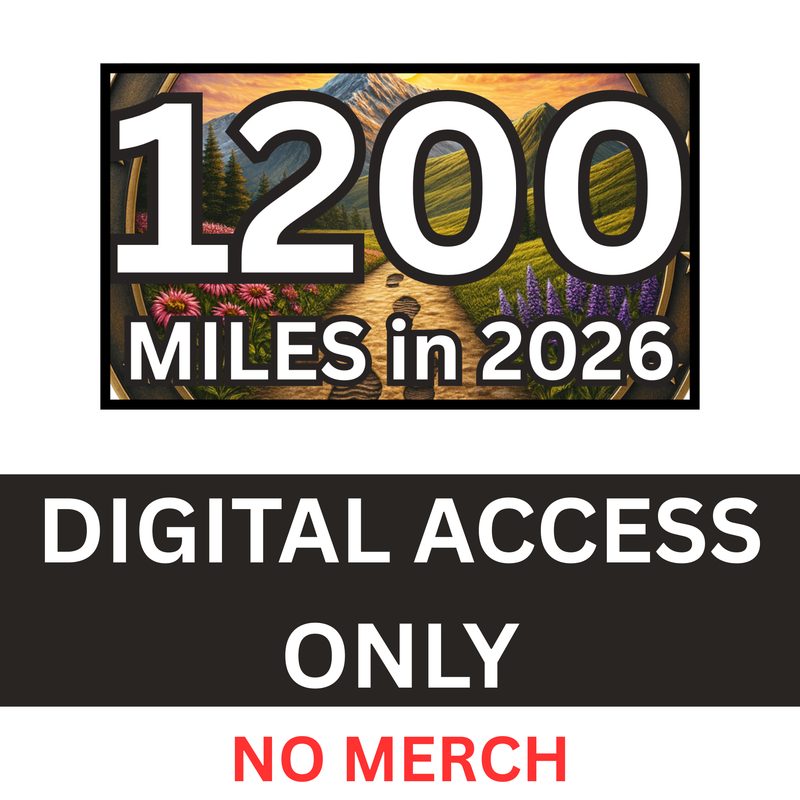 1200 Miles in 2026 Invincible Challenge DIGITAL ACCESS ONLY