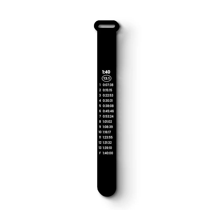 13.1 Half Marathon Silicone Race Pace Band