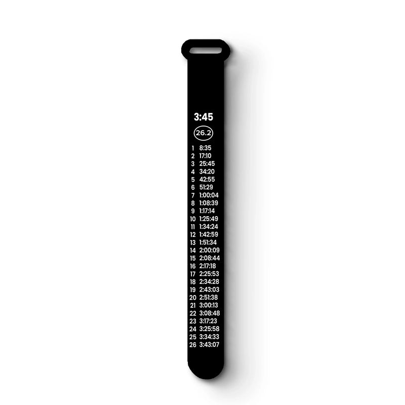 26.2 Full Marathon Silicone Race Pace Band