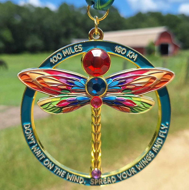 Dragonfly 100 Mile Challenge - Medal - NOW SHIPPING