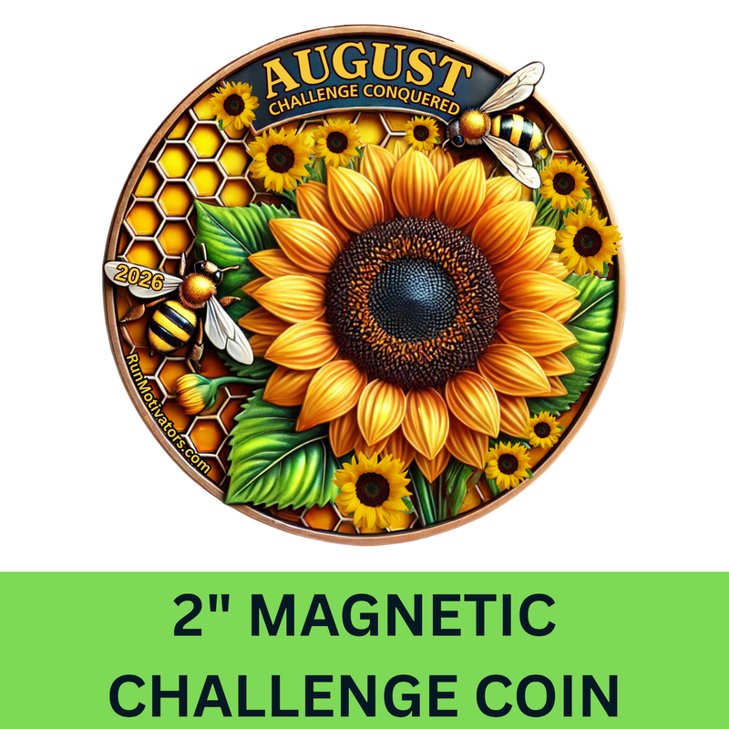 2026 Monthly Challenge ALL 12 MAGNETIC CHALLENGE *COINS* - SHIPS IN JAN 2026