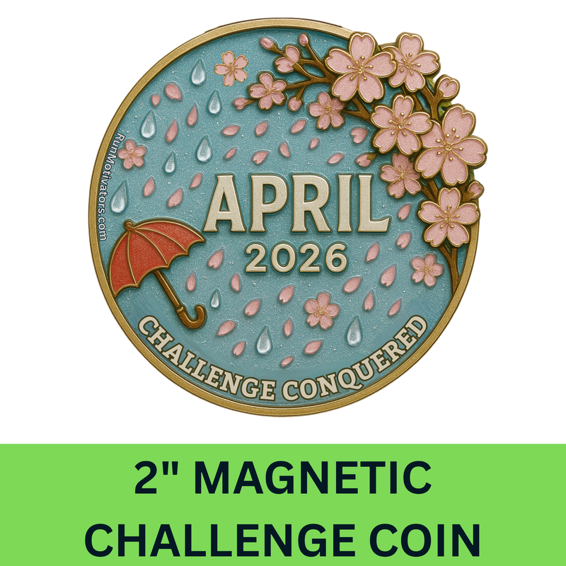 2026 Monthly Challenge ALL 12 MAGNETIC CHALLENGE *COINS* - SHIPS IN JAN 2026