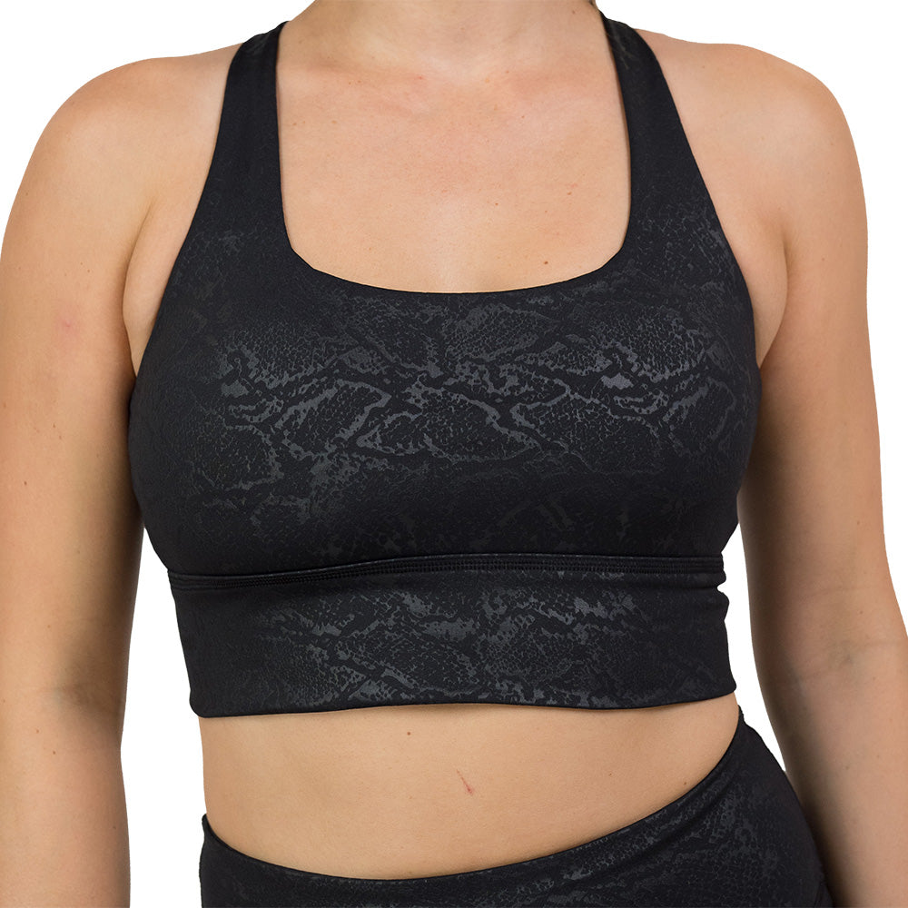 Longline Bra | Shadow Python – RunMotivators
