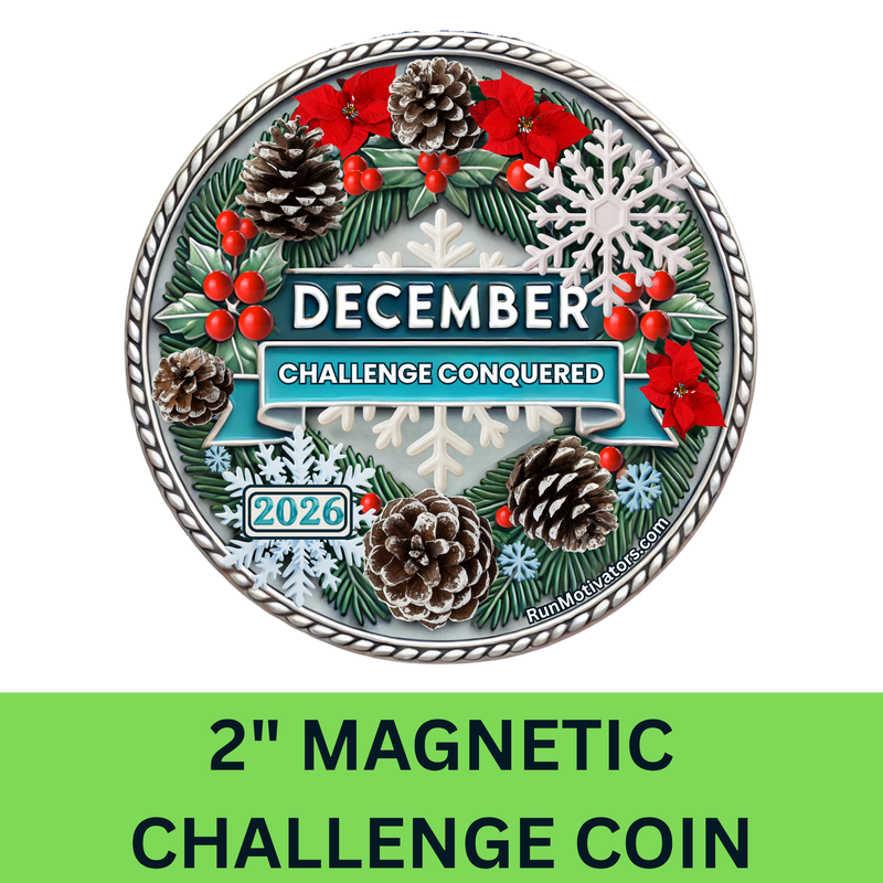 2026 Monthly Challenge ALL 12 MAGNETIC CHALLENGE *COINS* - SHIPS IN JAN 2026