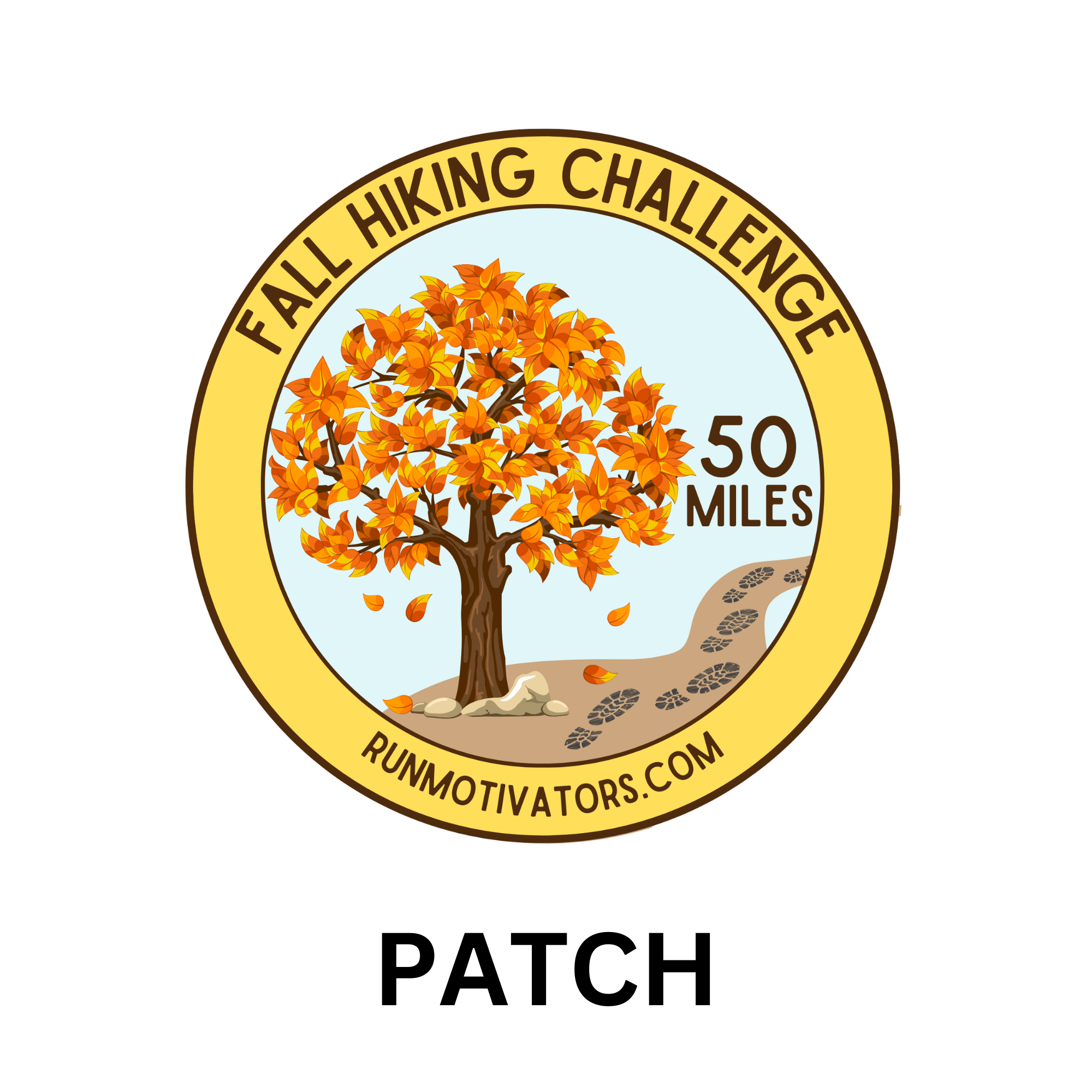 Fall Hiking Challenge Patch - NOW SHIPPING – RunMotivators