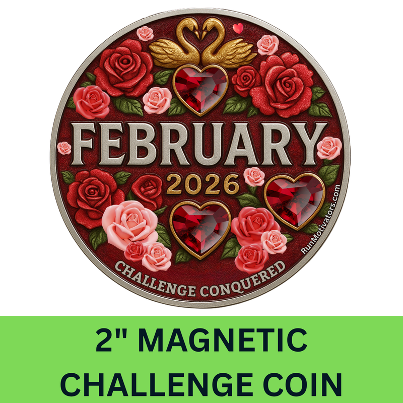 2026 Monthly Challenge ALL 12 MAGNETIC CHALLENGE *COINS* - SHIPS IN JAN 2026