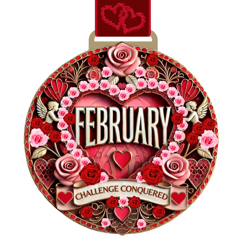 PACKAGE DEAL- all 12 Monthly Challenge Medals - NOW SHIPPING