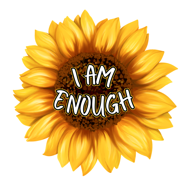 I AM ENOUGH - Holographic Sticker