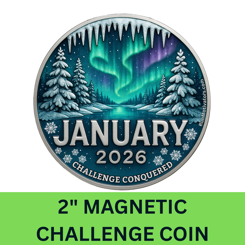 2026 Monthly Challenge ALL 12 MAGNETIC CHALLENGE *COINS* - SHIPS IN JAN 2026