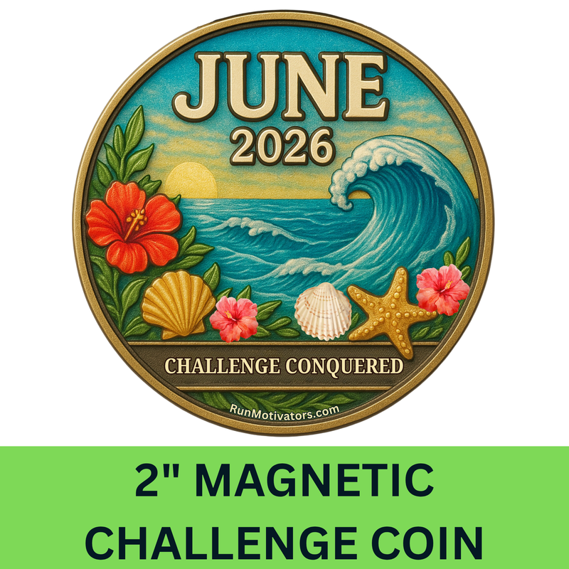 2026 Monthly Challenge ALL 12 MAGNETIC CHALLENGE *COINS* - SHIPS IN JAN 2026