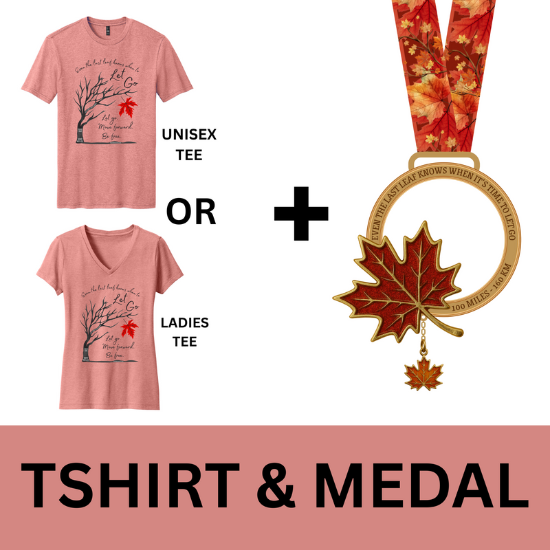 Last Leaf Challenge - MEDAL & TEE - PREORDER SHIPS IN OCT