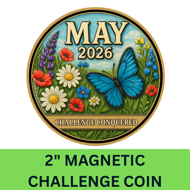 2026 Monthly Challenge ALL 12 MAGNETIC CHALLENGE *COINS* - SHIPS IN JAN 2026