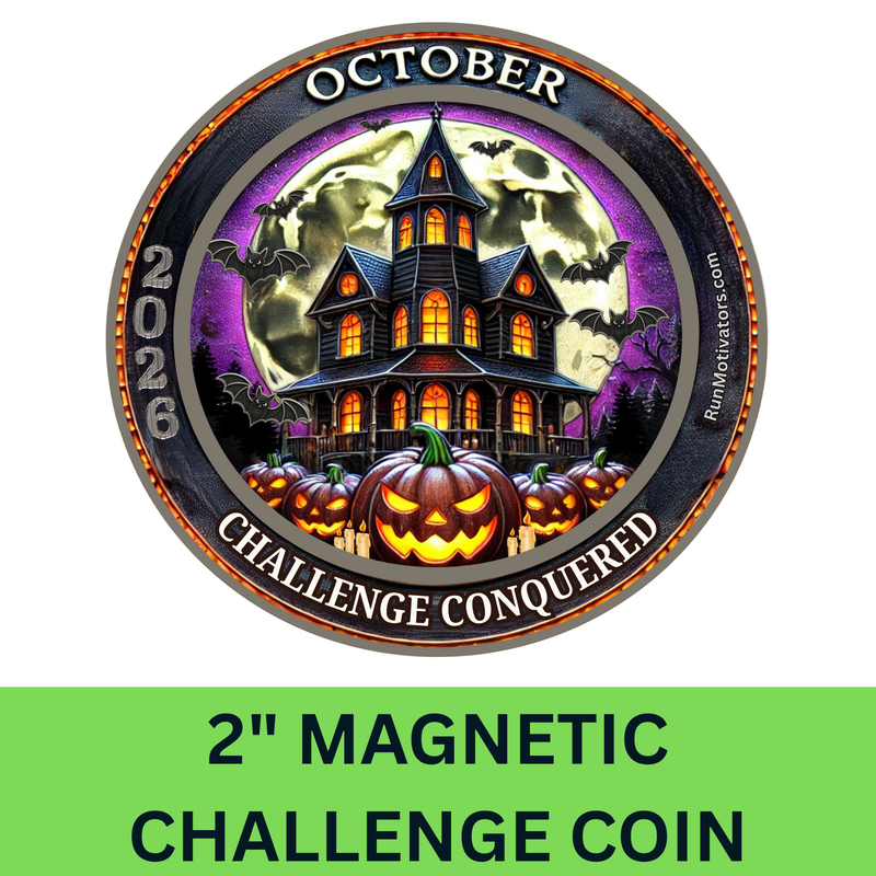 2026 Monthly Challenge ALL 12 MAGNETIC CHALLENGE *COINS* - SHIPS IN JAN 2026