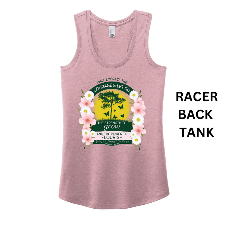 Spring into Strength 100 Mile Challenge - TANK ONLY - SHIPS MARCH 30, 2025