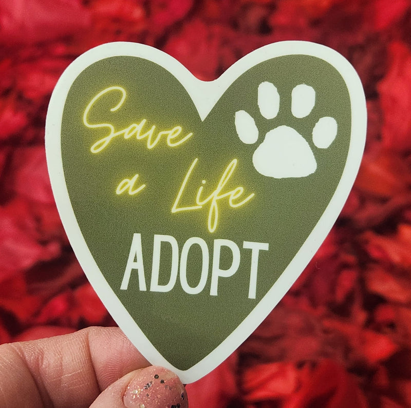 Adopt - Vinyl Sticker