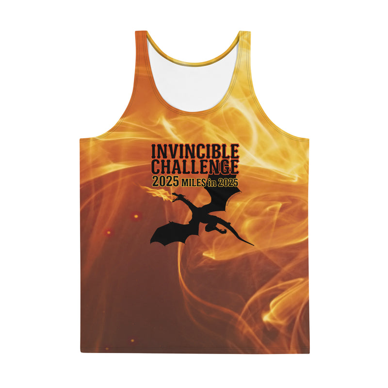 2025 Invincible Challenge Relaxed Fit Unisex Tank Top - MILES