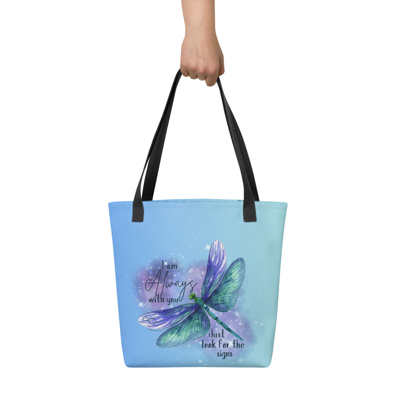 I am Always With You Tote Bag