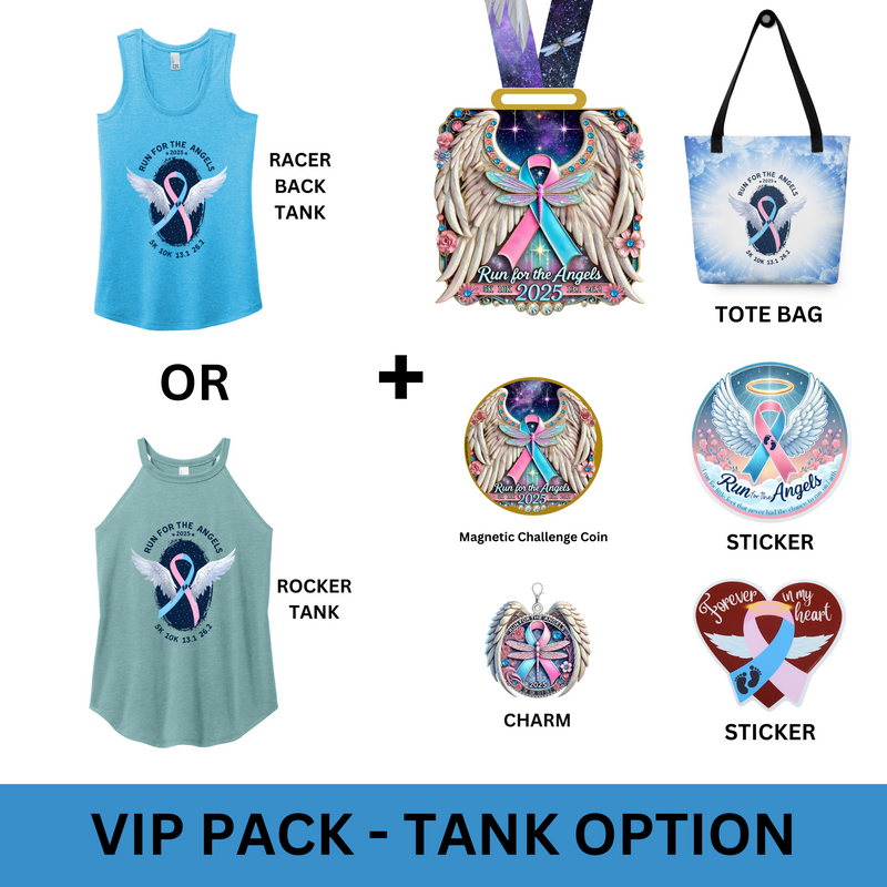 2025 Run for the Angels- VIP PACK TANK OPTION - PREORDER SHIPS APRIL 20, 2025