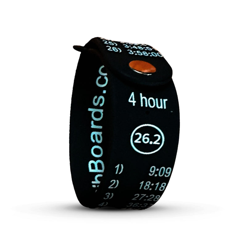 26.2 Full Marathon Silicone Race Pace Band