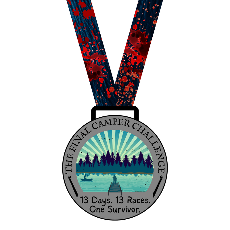 The Final Camper Challenge - DAY CAMP - MEDAL & TANK - PREORDER SHIPS IN OCT