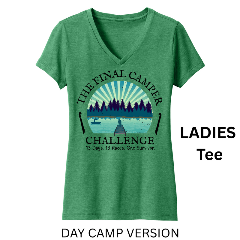 Final Camper Challenge - DAY CAMP - MEDAL & TEE - PREORDER SHIPS IN OCT