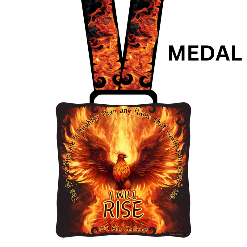 I Will Rise Challenge - MEDAL & TEE - SHIPS JAN 30, 2025