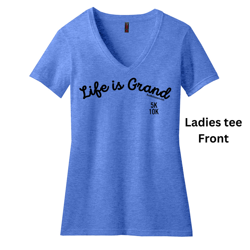 Life is Grand Race - TEE & MEDAL - NOW SHIPPING