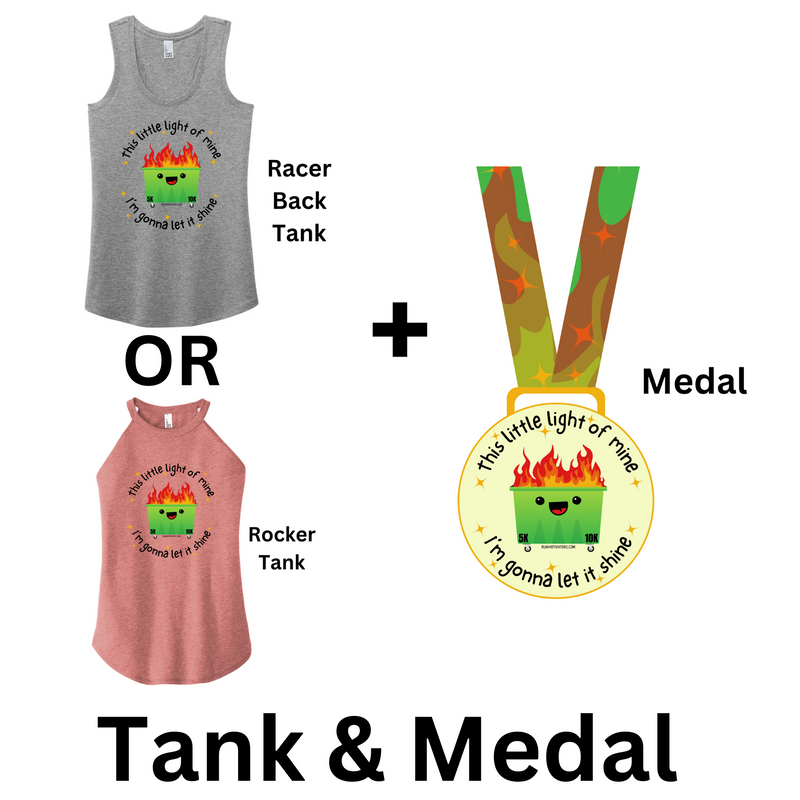Little Light Race - TANK & MEDAL - PREORDER SHIPS IN JUNE
