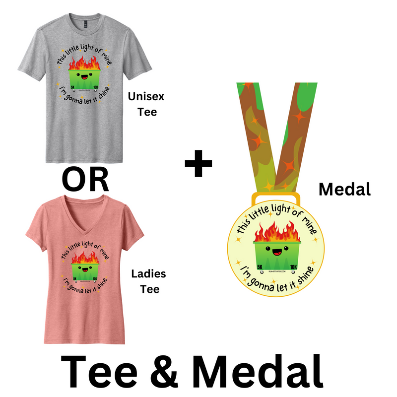 Little Light Race - TEE & MEDAL - PREORDER SHIPS IN JUNE