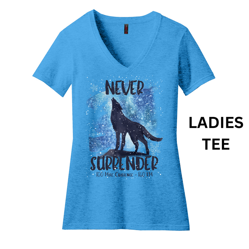 Never Surrender 100 Mile Challenge - MEDAL & TEE - SHIPS END OF DECEMBER