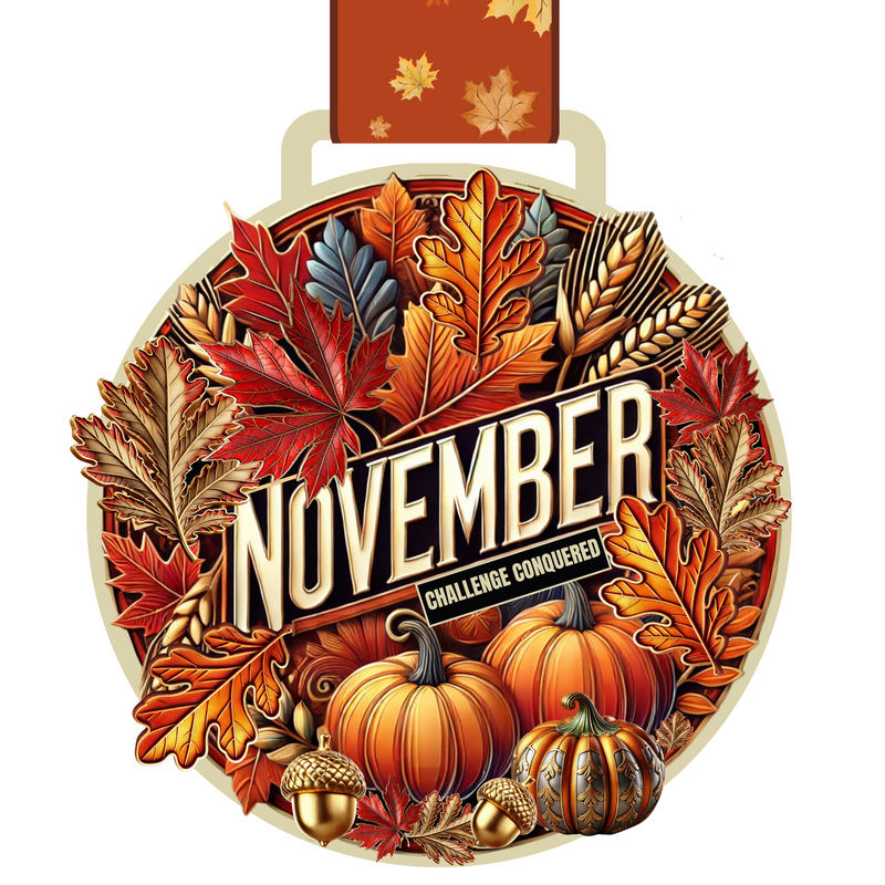 PACKAGE DEAL- all 12 Monthly Challenge Medals - NOW SHIPPING