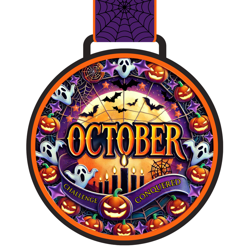 PACKAGE DEAL- all 12 Monthly Challenge Medals - NOW SHIPPING