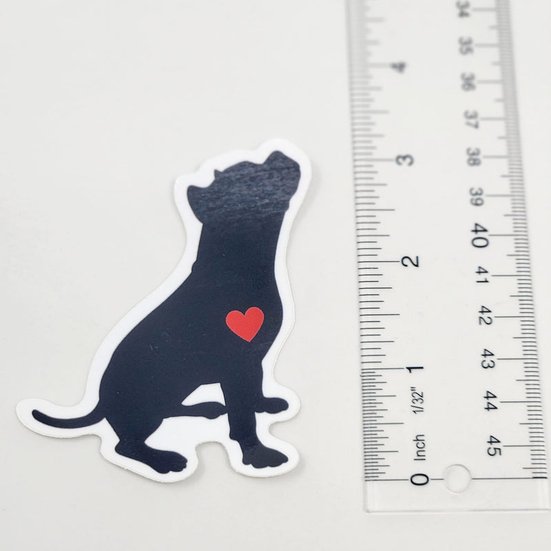 Pitbull Love - Vinyl Sticker