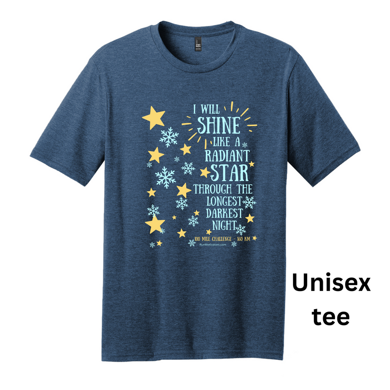 Shine Like a Star 100 Mile Challenge - TEE ONLY - NOW SHIPPING
