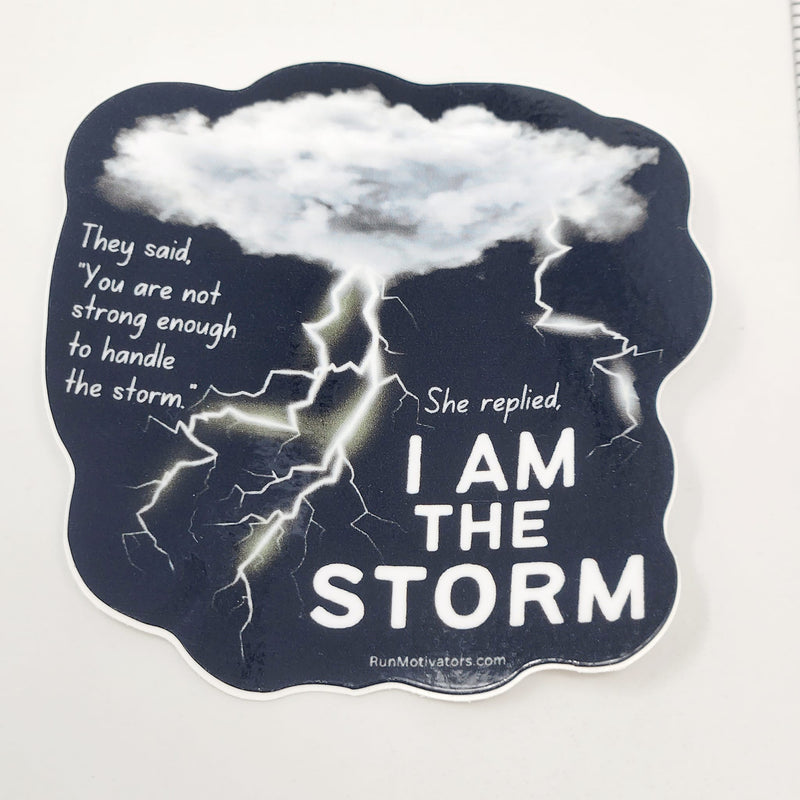 I am the Storm - Vinyl Sticker