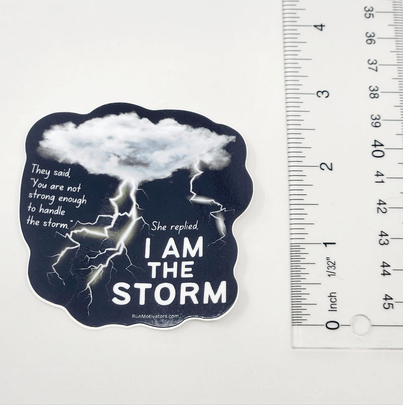 I am the Storm - Vinyl Sticker