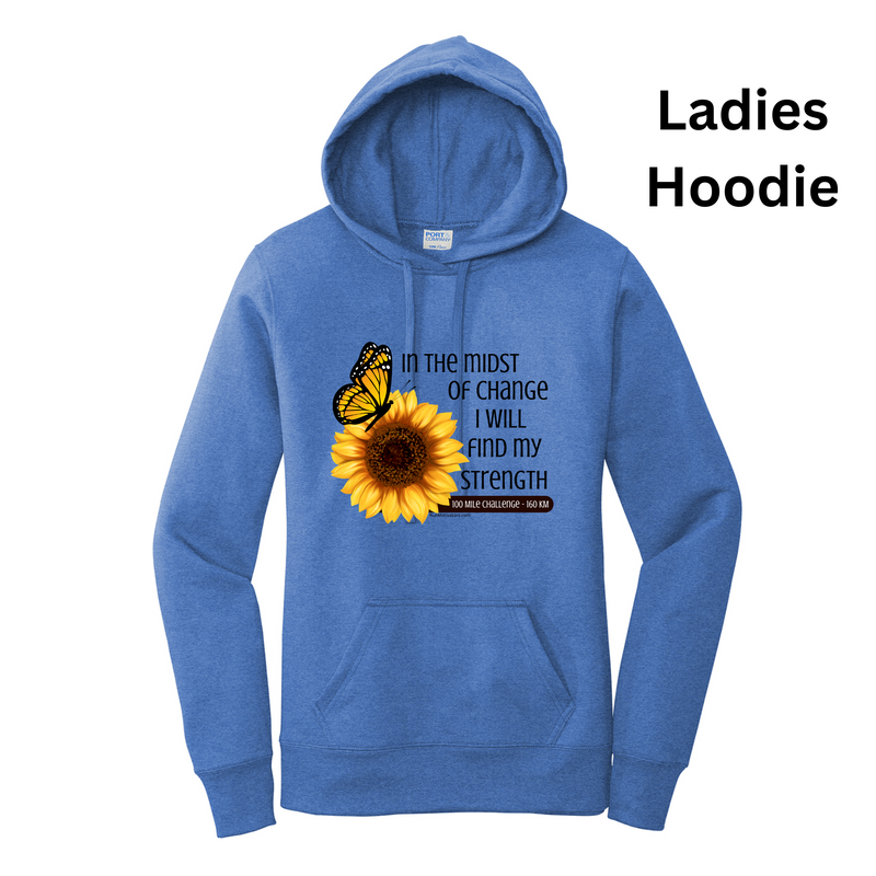 Strength 100 Mile Challenge - HOODIE - NOW SHIPPING