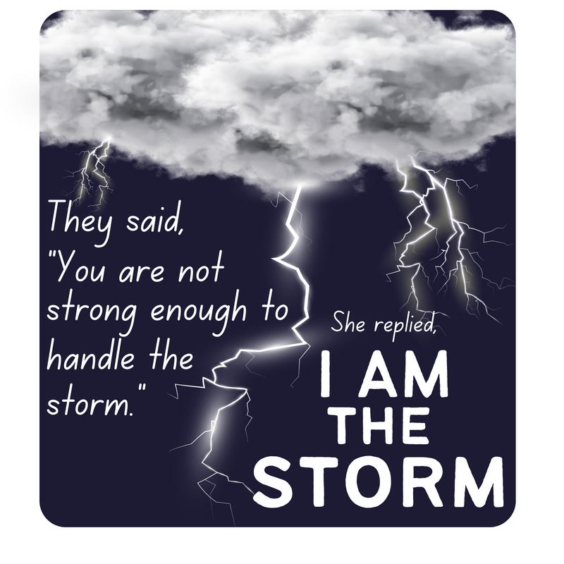 I am the Storm - Vinyl Sticker