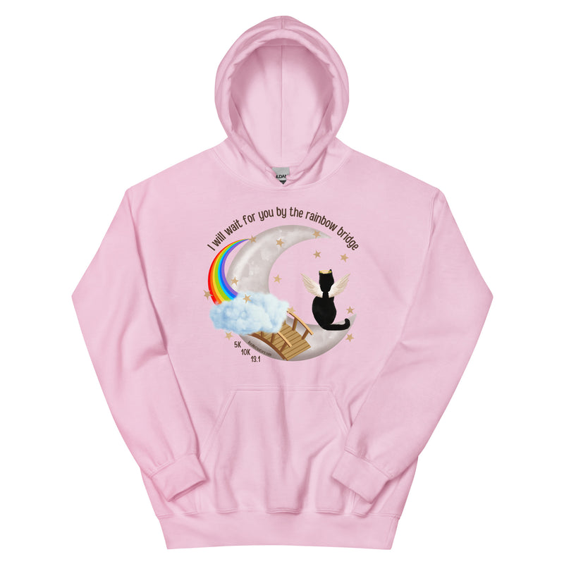 Rainbow Bridge Race Unisex Hoodie PERSONALIZED - CAT VERSION