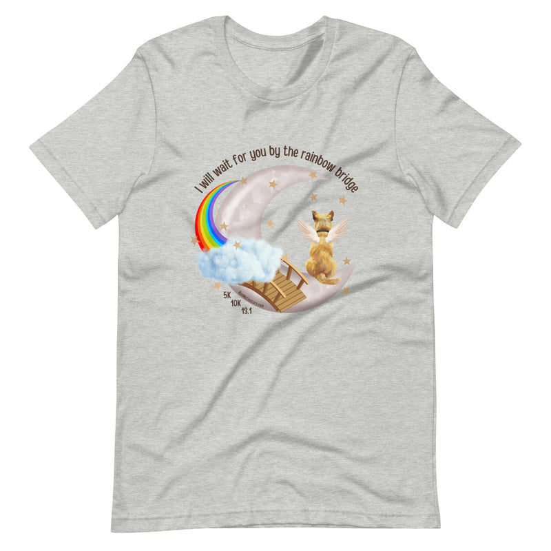 Rainbow Bridge Race Unisex Tee - DOG VERSION