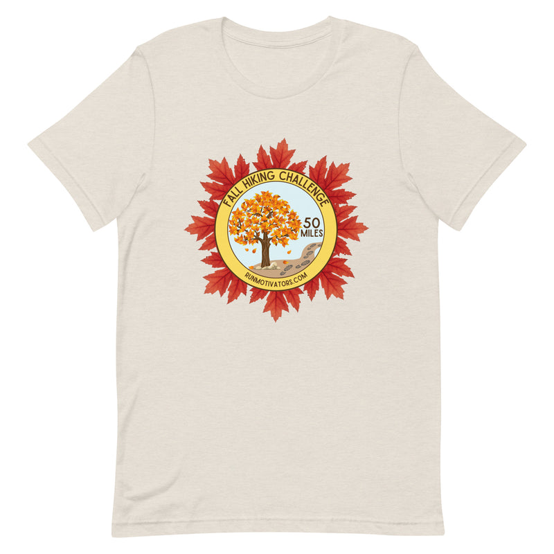 Fall Hiking Challenge Unisex Tee