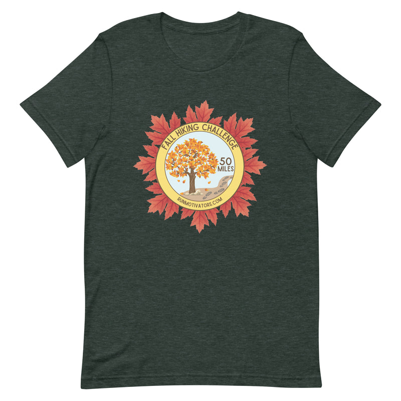 Fall Hiking Challenge Unisex Tee